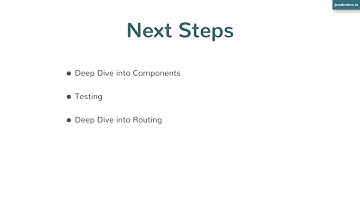 Angular 6 Basics 32 - Wrap Up AngularJS 6