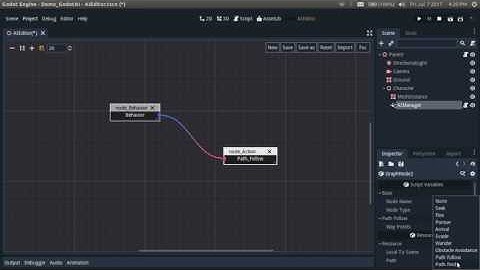 GodotAI Behavior tree editor (Devlog #1)