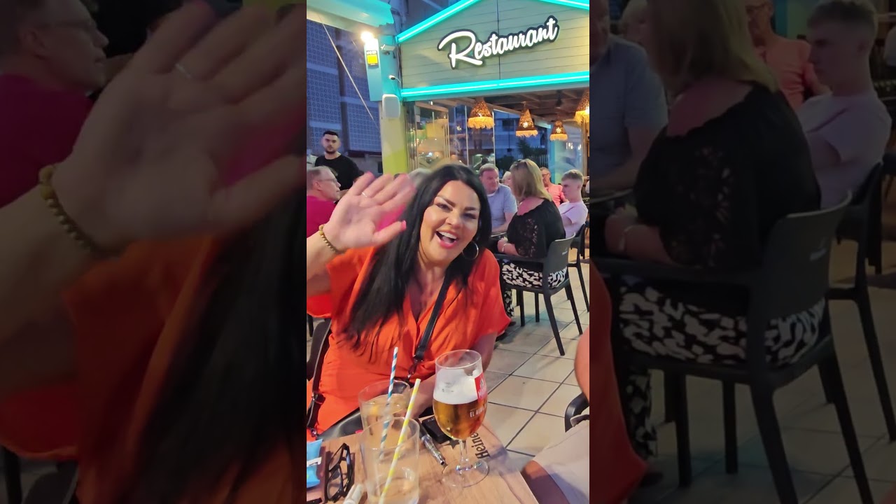 Benidorm busy Evening! 🍹 