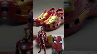Superheroes but Crocs sandals 💥 Marvel & DC-All Characters #marvel #avengers#shorts