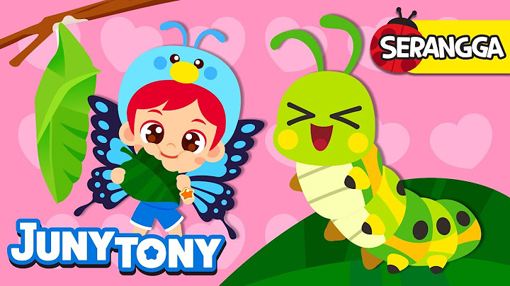 🦋🐛 Ulat Menjadi Kupu-Kupu | Bugs Bugs Lagu | Lagu Anak Anak | JunyTony Bahasa Indonesia