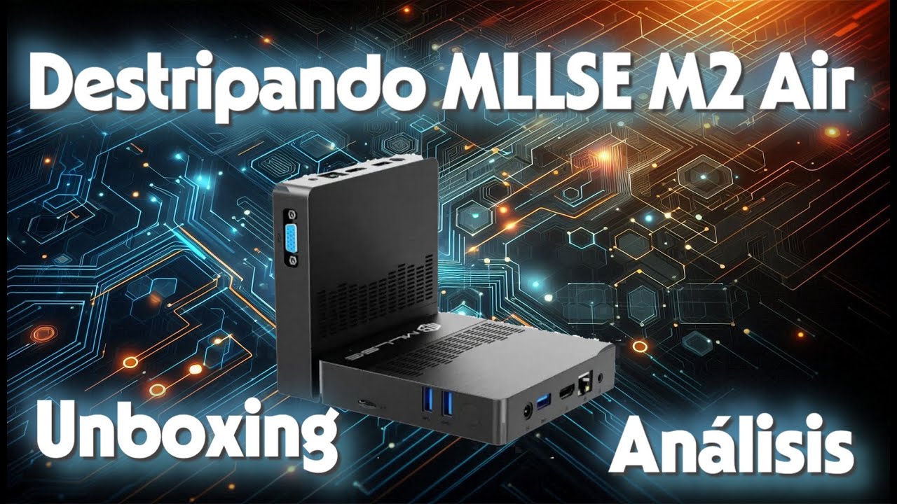 MLLSE Mini PC M2 Air: Unboxing, review and opening | Disassembling