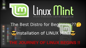 How to Install Linux Mint  Mint 19.1"Tessa"-The journey of Linux begins...😎😎😏