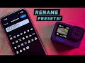 GoPro HERO12 - Rename Presets! | MicBergsma