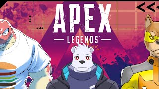【Apex】Apexコラボ　プラチナ行きたい　～恐竜とヒーローと異次元の白熊と～【Vtuber】