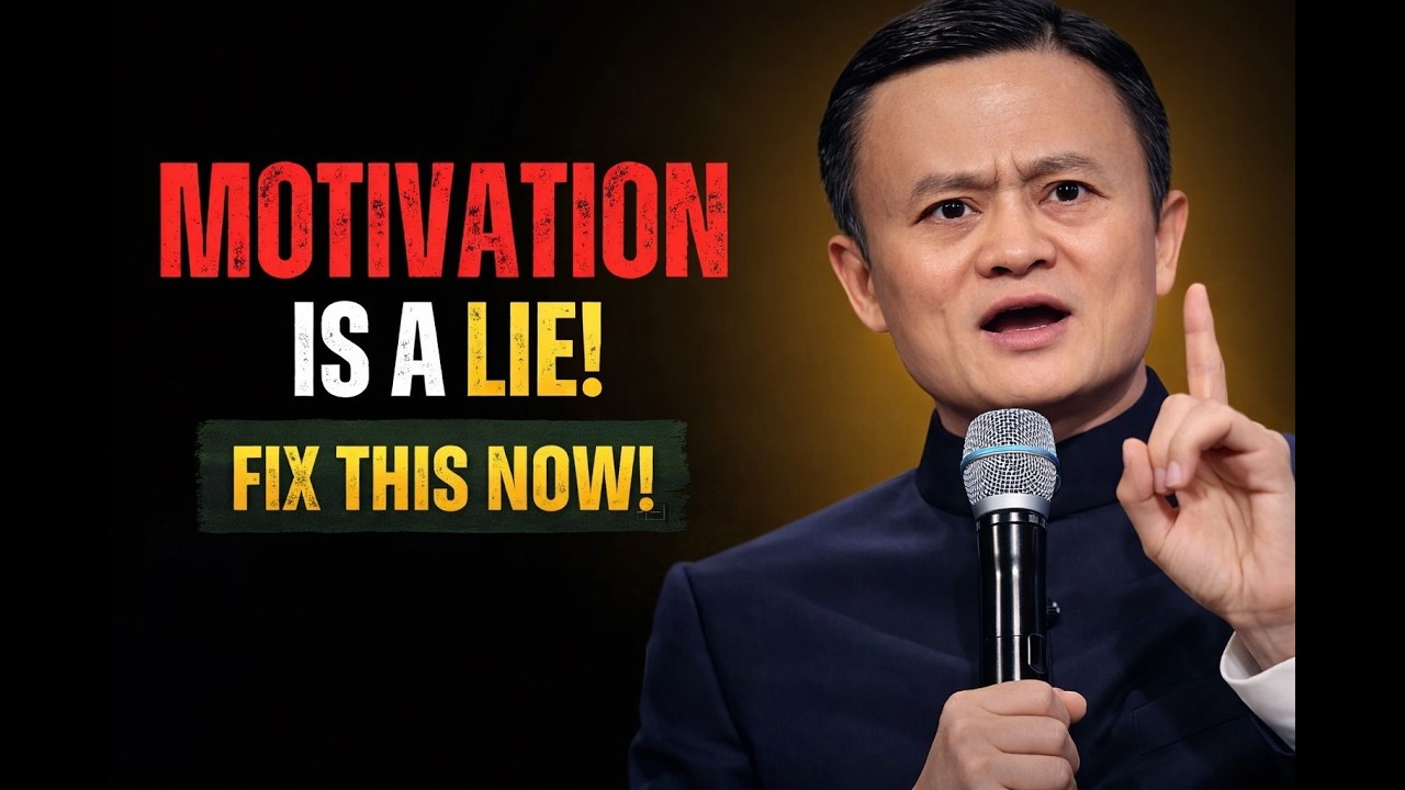 Motivation Is a Lie – Here’s What Actually Works | Jack Ma Inspired