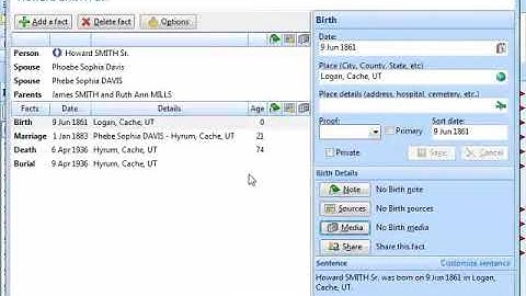 21. Pictures and Media in RootsMagic