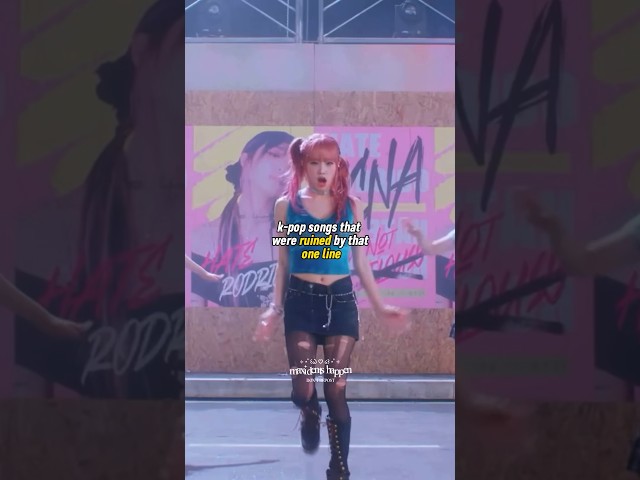 kpop songs that were ruined by THAT one line | #kpopshorts #bts #kpop #blackpink #aespa #skz #yena class=