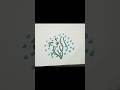 Arabic calligraphy tutorial. #calligraphy #allah #shorts