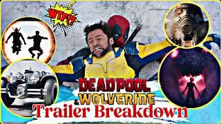 Deadpool & Wolverine Official Trailer Breakdown 🔥 | Super Moment #mcu