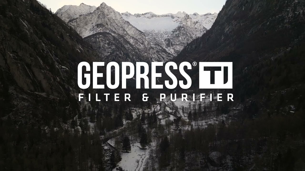 Preview of Grayl GeoPress Ti Water Filter and Purifier Bottle Plus Cook Lid Video