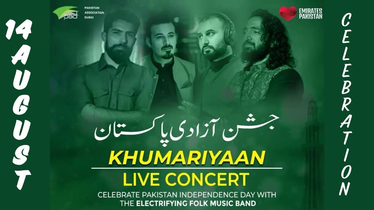 KHUMARIYAAN LIVE CONCERT l RASHA MAMA l 14 AUGUST CELEBRATION IN DUBAI ...