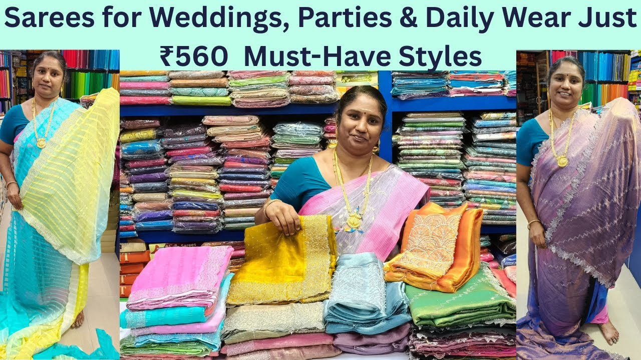 Lakshmi Silk House Saree Sale – Bridal, Party & Designer Wear from ₹560