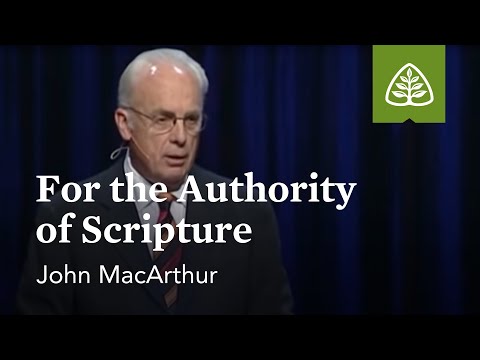 The Authority Of Scripture 1 YouTube video thumbnail