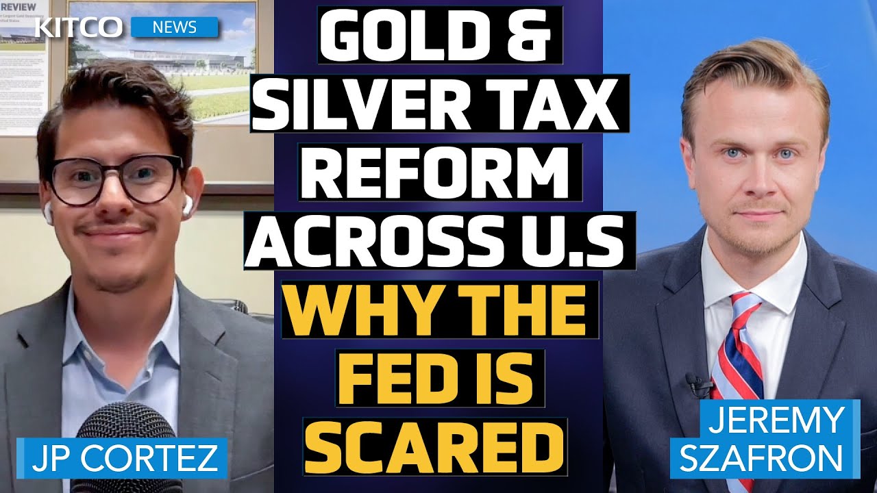 تصویر کوچک Gold & Silver Taxes Dropped in 45 States, 13 End Capital Gains: Why It 'Scares' the Fed - Jp Cortez