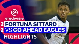 Fortuna Sittard - Go Ahead Eagles | 2-2 | Highlights | Eredivisie 2025/26
