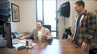 Setting Up An In-House Marketing Studio With A Wilmington Financial Advisor (Behind The Scenes)