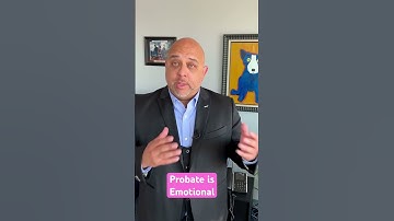 Probate is long emotional process #shorts