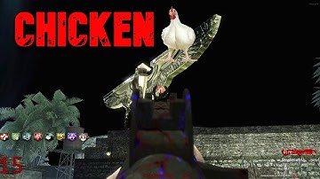CHICKEN ZOMBIES? (V1) WORLD AT WAR ZOMBIES CUSTOM MAP