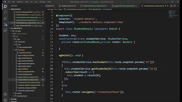 angular navigation in route from typescript