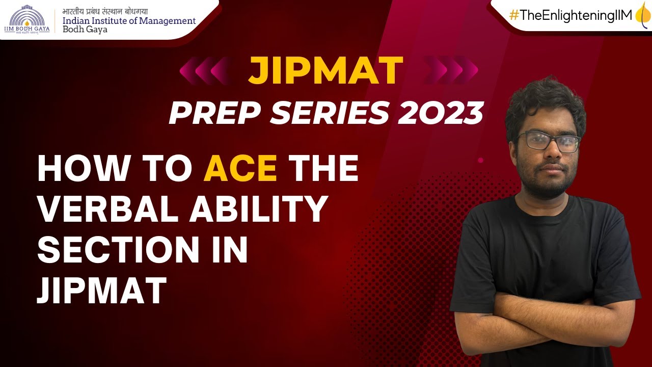 JIPMAT PREP SERIES 2.0 | Episode 03 | IPM | IIM Bodh Gaya - YouTube