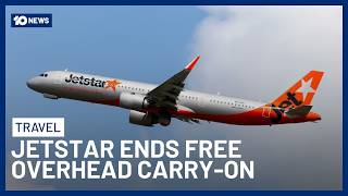 Jetstar To Charge Customers For Overhead Carry-On Baggage | 10 News