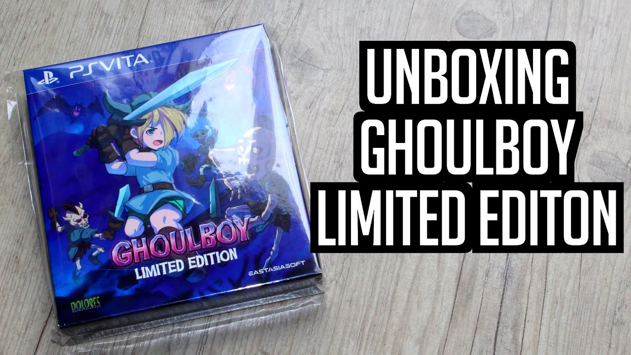 Ghoulboy Limited Edition PS Vita - NEUF Sous Blister - Eastasiasoft