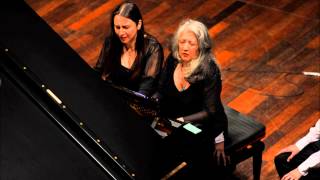Martha Argerich & Cristina Marton Milhaud Brazileira live at Teatro Colon Buenos Aires