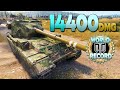 FV215b 183: WORLD RECORD, 14.4k DAMAGE - World of Tanks