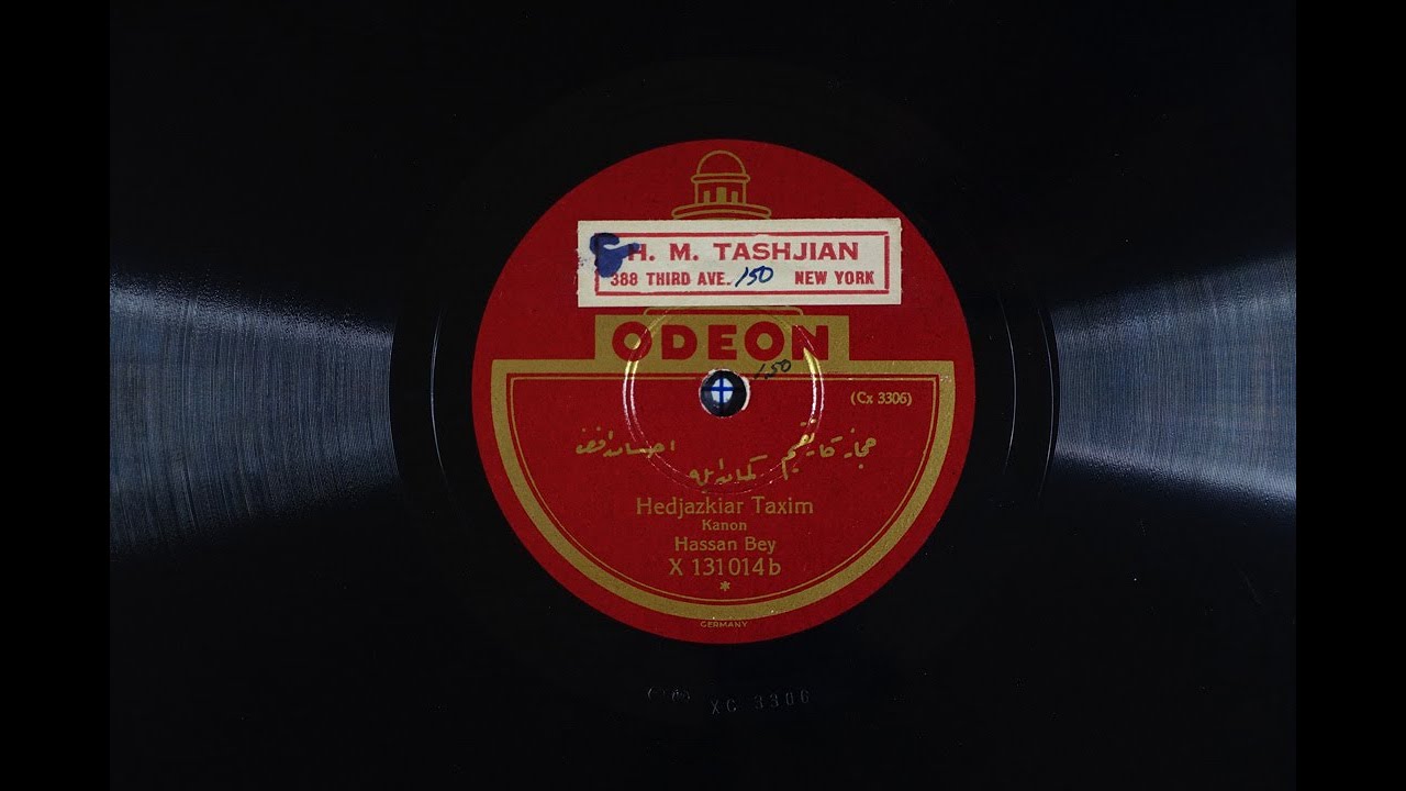 "Hedjazkiar Taxim," sung by Hassan Bey