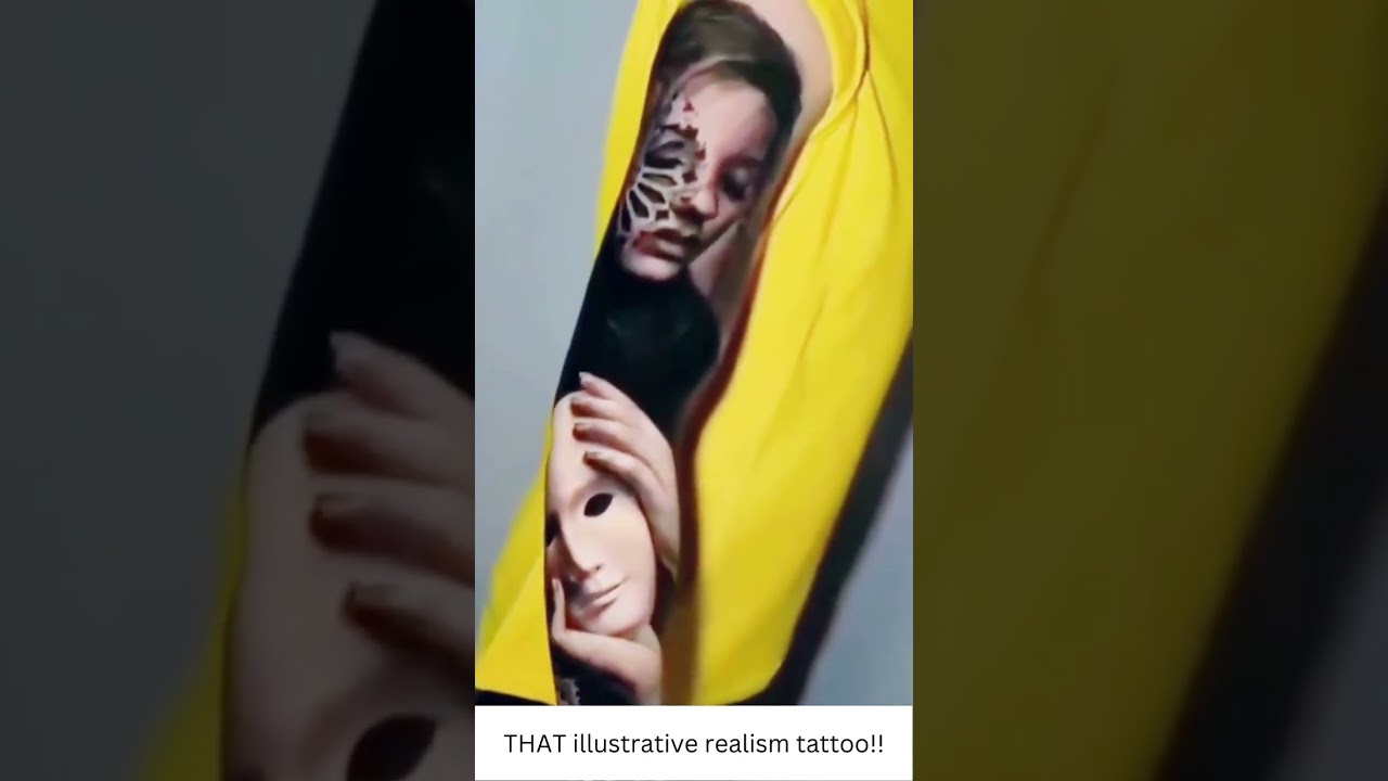 illustrative realism tattoo