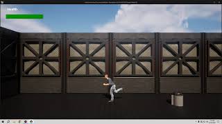 Unreal Engine: Side Scroller 3D Shooter (Part 3: Health System and Pick Up health Items)