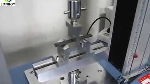 3 point bending test machine