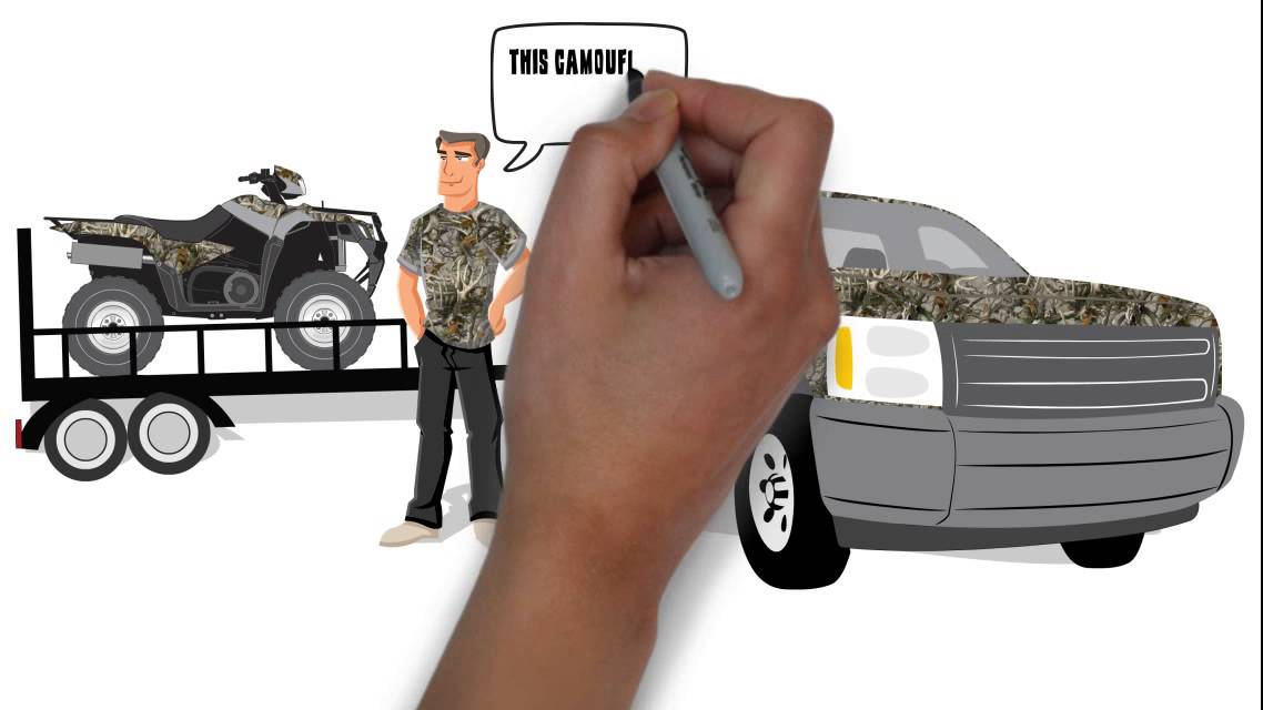 Camo4u Realtree and Mossy Oak Truck Wraps, ATV Graphics, and More