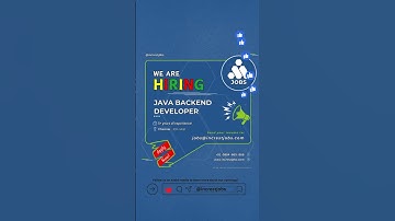 We are hiring a Java Backend Developer.