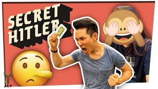 The MOST Intense Secret Hitler (Roles Hidden) ft. Mike Bow & Leenda D @JustKiddingParty
