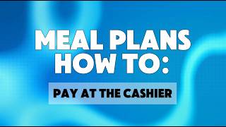 How To Pay At Cashier