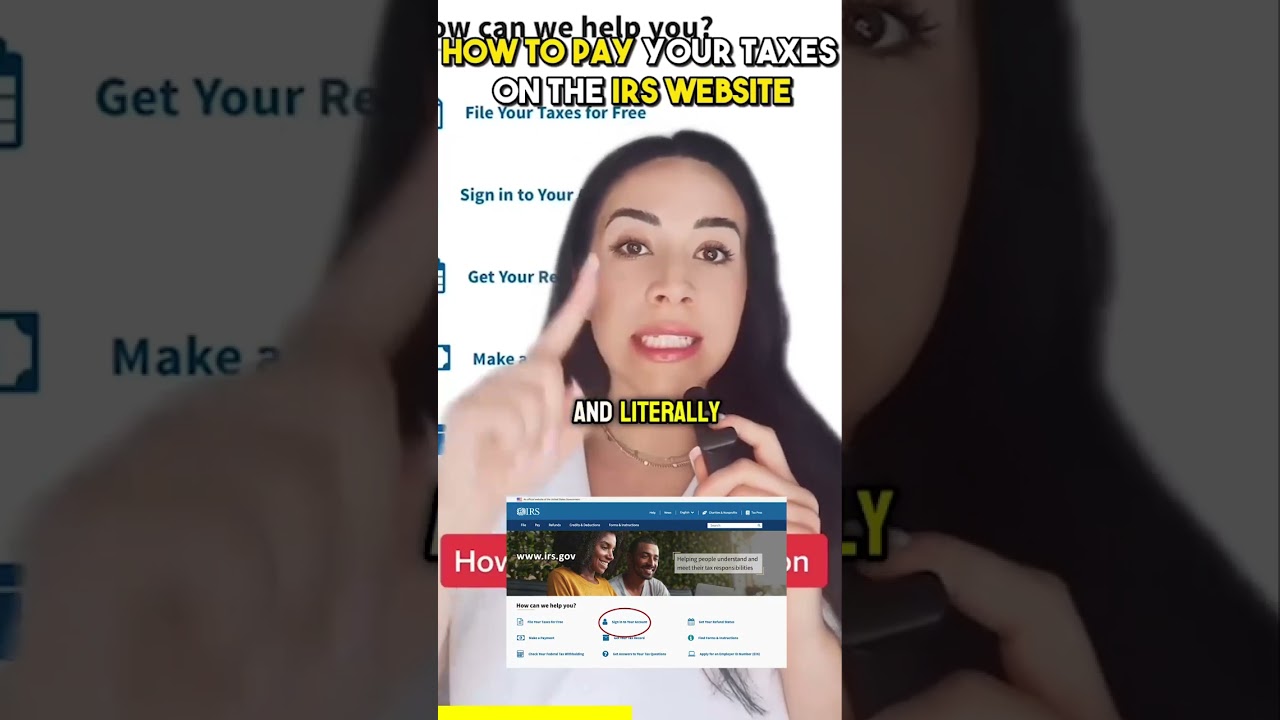 Как платить налоги на сайте IRS 🖥️