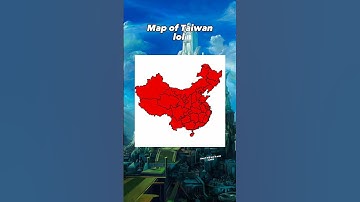 Map of Taiwan in 2023💀 #china #taiwan #lol #geography #shorts #50subs #subscribe #trending #funny