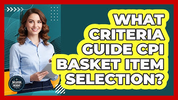 What Criteria Guide CPI Basket Item Selection?