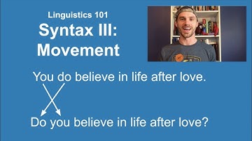 Syntaxis III: Taalkunde 101 [Video 7]