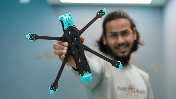 Aura 7 freestyle long range fpv drone frame first time in india | Hi Tech xyz
