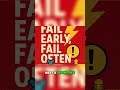 You’re not Failing Enough ! NEW PODCAST