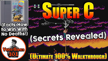 Super C NES Walkthrough | 100% Guide | Video Games 101