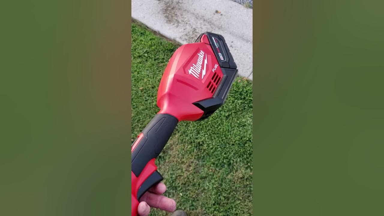 Milwaukee string trimmer overheating YouTube