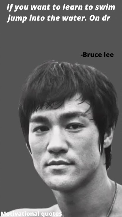 If you want to learn..... ll bruce lee quotes audio ll #quotes #brucelee #shorts #7