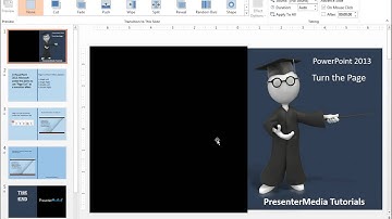 PowerPoint 2013 Page Curl Transition Effect