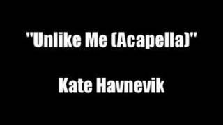 Video thumbnail of "Songs Featured On Grey's Anatomy: "Unlike Me (Acapella)""