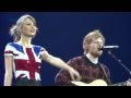 Lego House - Taylor Swift and Ed Sheeran - Red Tour - Multi-Cam - February 1, 2014