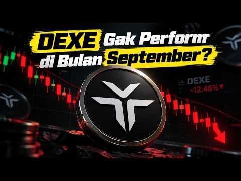 DEXE Masih Bertahan di Area Support 🚨 Bahas Target Realistis Altcoin ini di Bulan September? 🚨